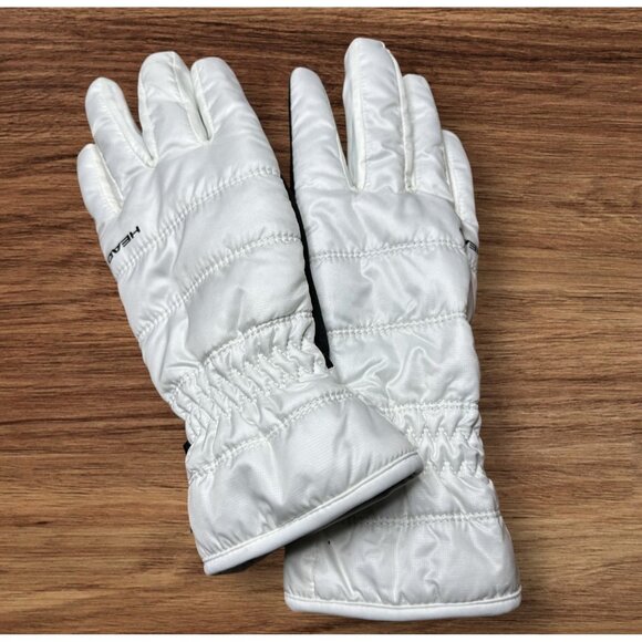 Head Gloves Women’s Size Small White Waterproof Winter￼ Snow Cold - Picture 1 of 8